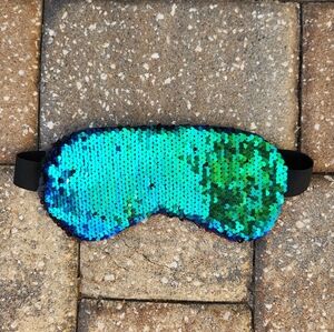 NWOT Sequin Theramask Sleep Eye Mask